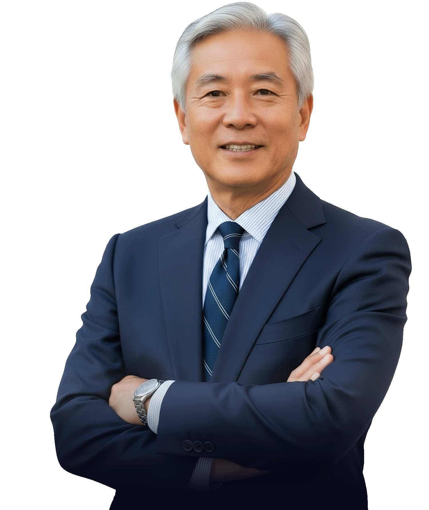 Executive man in a suit